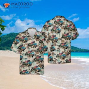 The U.s. Air Force Bgm-109g Gryphon Hawaiian Shirt.