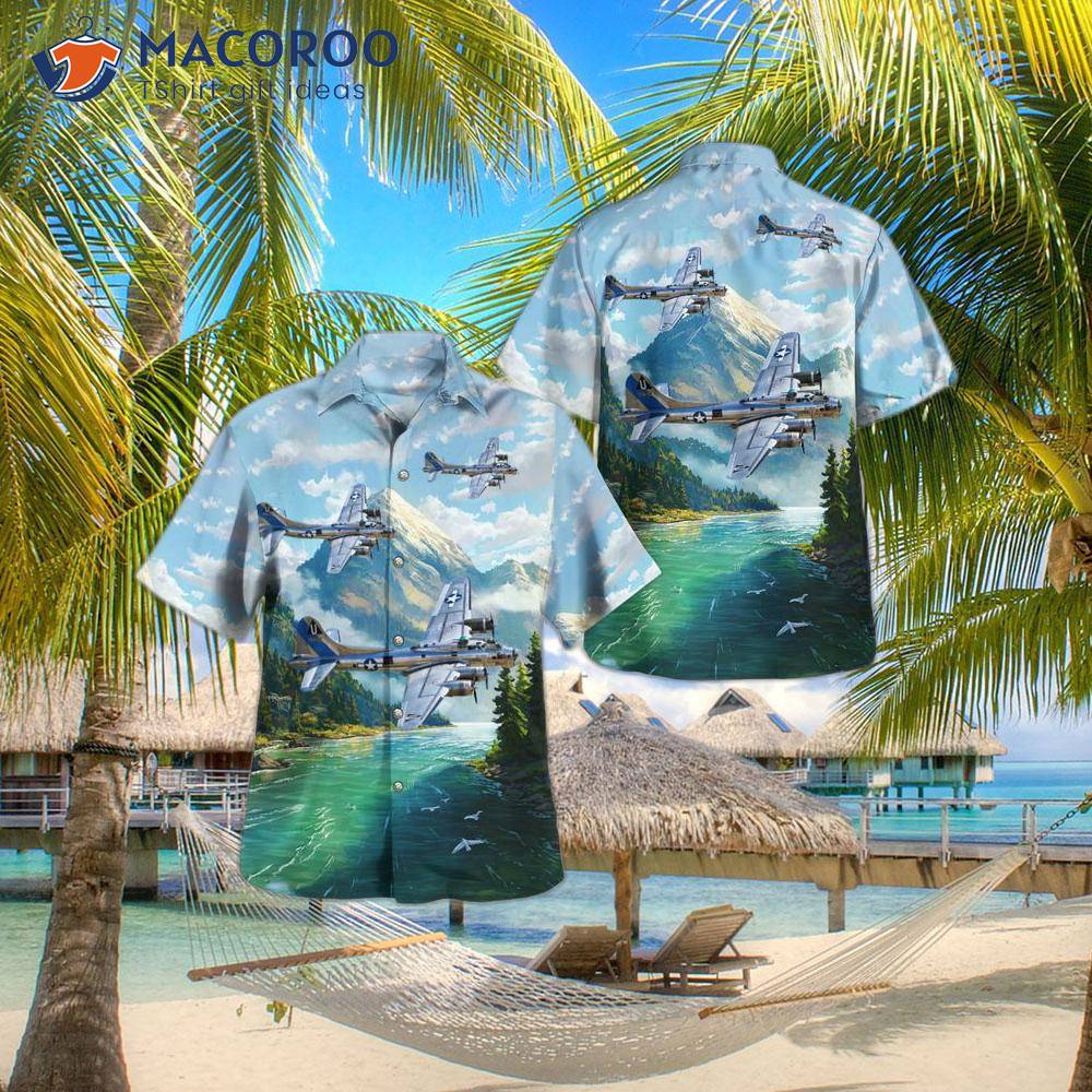 The U.s. Air Force Boeing B-17 Flying Fortress Hawaiian Shirt. The U.s. Air Force Boeing B-17 Flying Fortress Hawaiian Shirt.