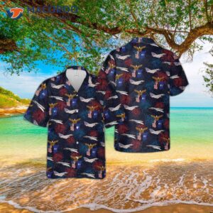 The U.s. Air Force Convair F-106 Delta Dart Hawaiian Shirt.