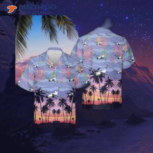 The U.s. Air Force Hanoi Taxi (lockheed C-141 Starlifter) Fourth Of July Hawaiian Shirt