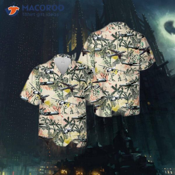 The U.s. Air Force Hanoi Taxi (lockheed C-141 Starlifter) Hawaiian Shirt