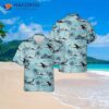 The U.s. Air Force Lockheed C-141b Starlifter Hawaiian Shirt.