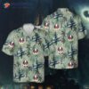 The U.s. Air Force Lockheed Martin Mc-130j Commando Ii Of 1st Special Operations Squadron Hawaiian Shirt.