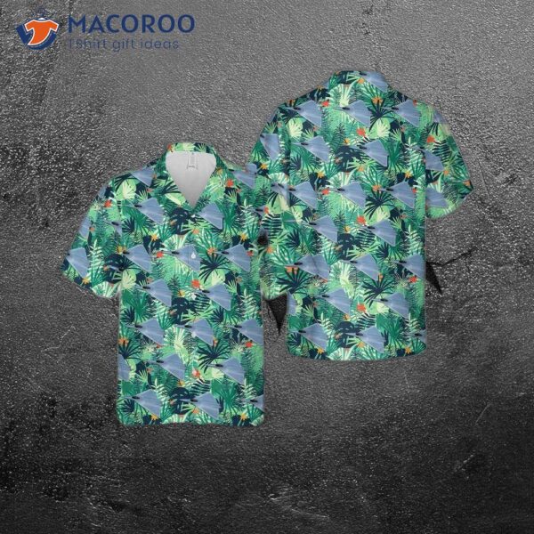 The U.s. Air Force Lockheed Martin X-44 Manta Hawaiian Shirt