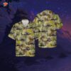 The U.s. Army 82nd Airborne Division 17th Cavalry Regit Ah-64d Apache Hawaiian Shirt.