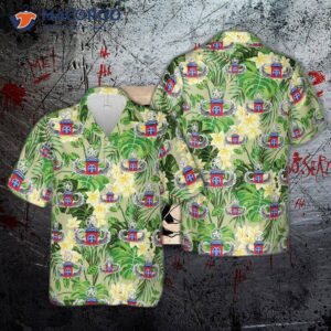 The U.s. Army 82nd Airborne Division Master Blaster Wings Hawaiian Shirt