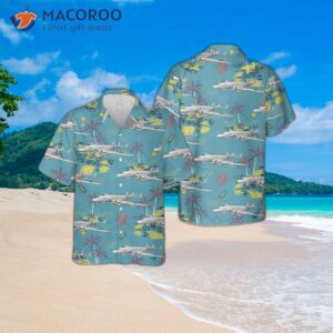 The U.s. Army Lockheed C-69 Constellation Hawaiian Shirt.