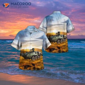 The U.s. Army M1127 Reconnaissance Vehicle Hawaiian Shirt