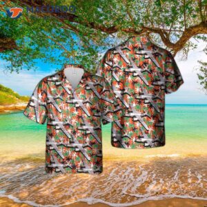 The U.s. Army Martin B-26 Marauder Hawaiian Shirt.