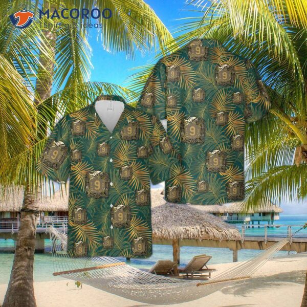 The U.s. Army Ninth Infantry Regit Hawaiian Shirt