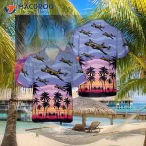 The U.s. Army North American B-25 Mitchell Of World War Ii Hawaiian Shirt.