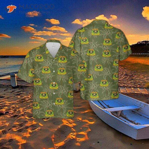 The U.s. Army Quartermaster Corps Hawaiian Shirt