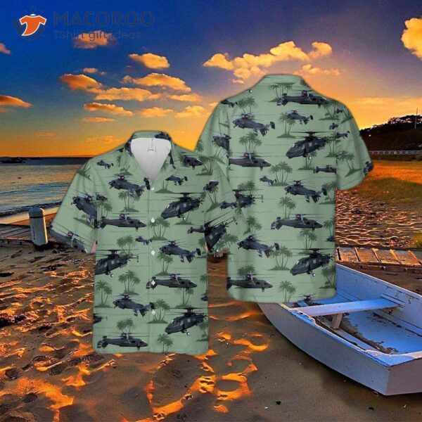 The U.s. Army Sikorsky S-97 Raider Hawaiian Shirt