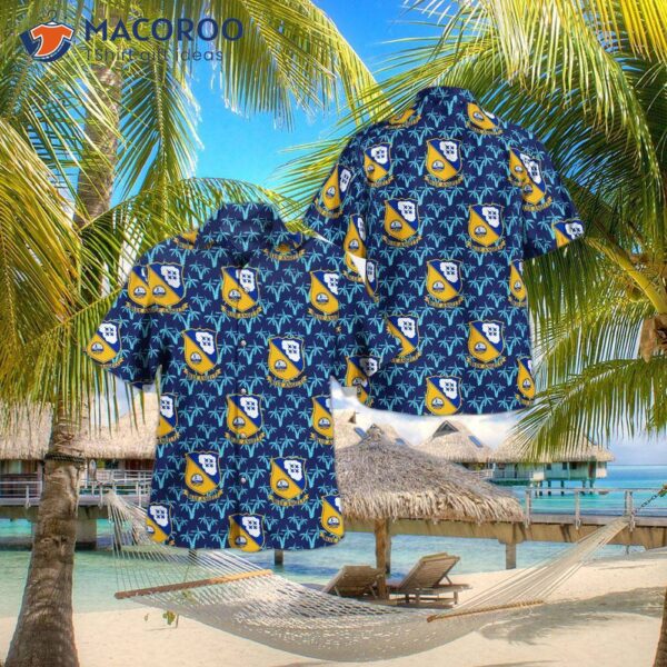 The U.s. Navy Blue Angels Hawaiian Shirt.