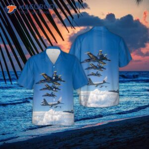 The U.s. Navy Blue Angels Hawaiian Shirt