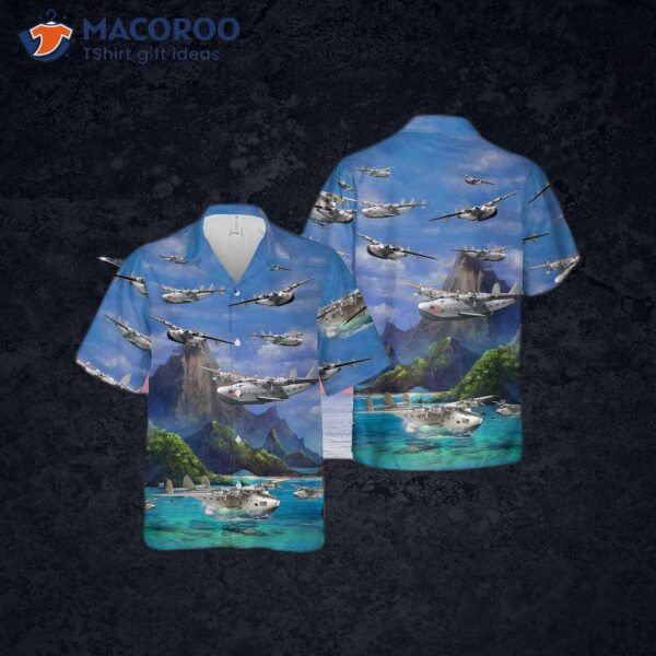 The U.s. Navy Boeing 314 Clipper Hawaiian Shirt.