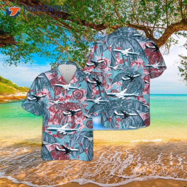 The U.s. Navy Boeing E-6 Mercury Hawaiian Shirt