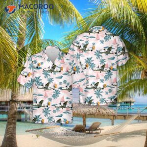 The U.s. Navy C-2a Greyhound Vrc-40 Rawhides Hawaiian Shirt.