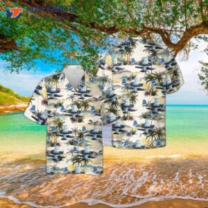 The U.s. Navy Curtiss Soc Seagull Hawaiian Shirt