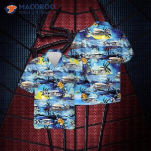 The U.s. Navy Grumman E-1 Tracer Hawaiian Shirt.