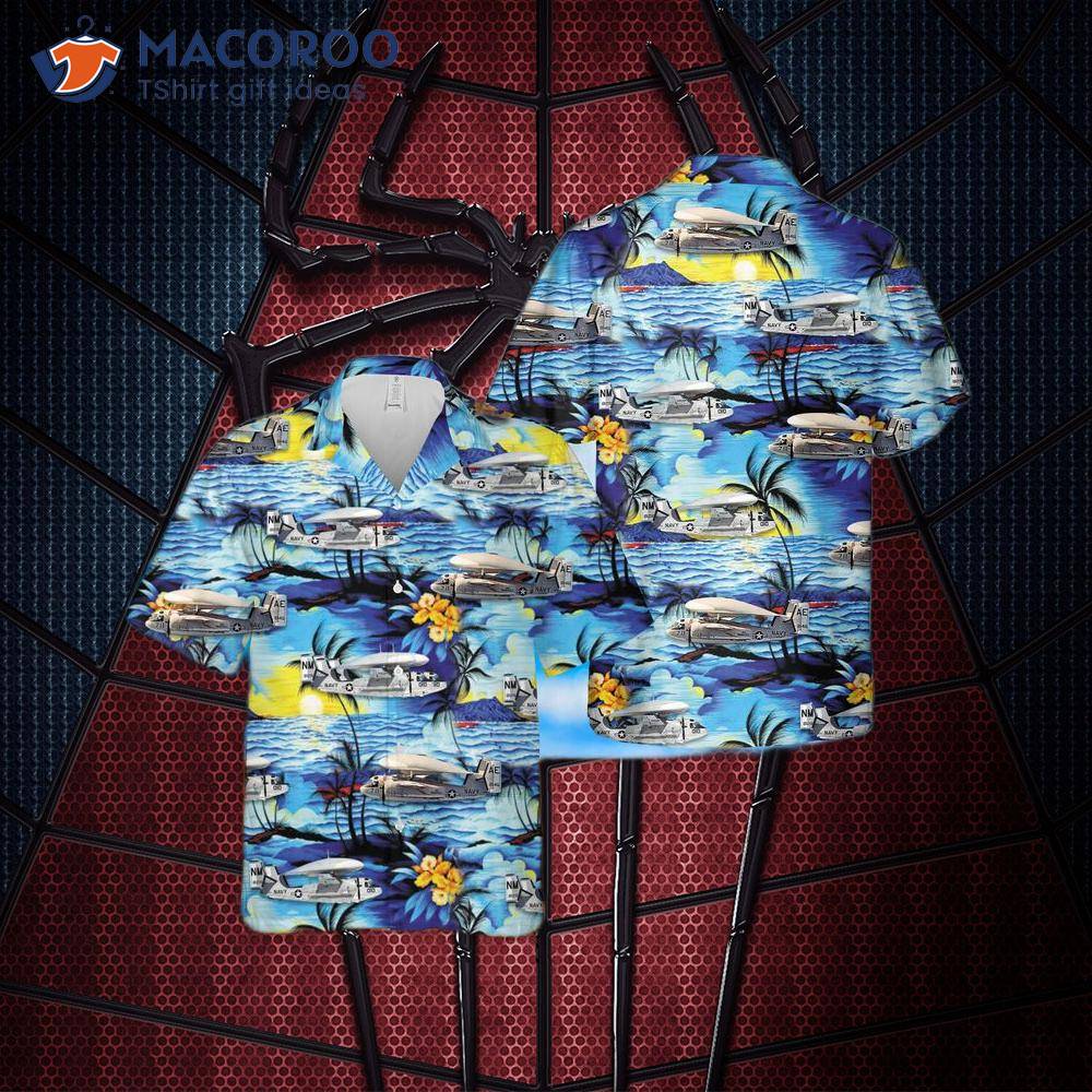 The U.s. Navy Grumman E-1 Tracer Hawaiian Shirt. The U.s. Navy Grumman E-1 Tracer Hawaiian Shirt.