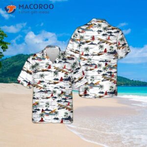 The U.s. Navy Lockheed Dc-130 Hawaiian Shirt.