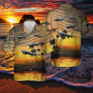 The U.s. Navy Lockheed P2v-1 Neptune “truculent Turtle” Hawaiian Shirt