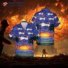 The U.s. Navy Mcdonnell Douglas T-45 Goshawk Hawaiian Shirt