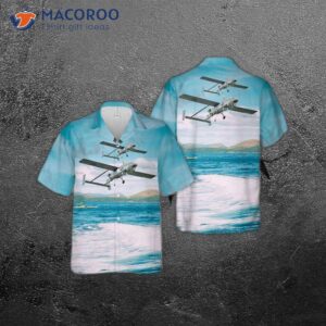 The U.s. Navy Rq-2b Pioneer Unmanned Aerial Vehicle Hawaiian Shirt.