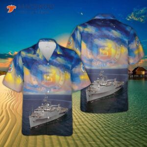 The U.s. Navy’s Uss Duluth (lpd-6) Hawaiian Shirt