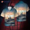 The U.s. Navy’s Uss Essex (lhd-2) Hawaiian Shirt