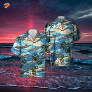 The U.s. Navy’s Uss Ronald Reagan (cvn 76) Hawaiian Shirt