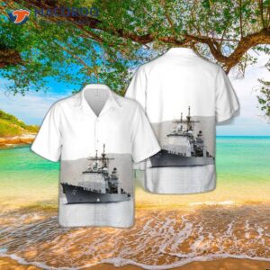 The U.s. Navy’s Uss Vella Gulf (cg-72) Has A Hawaiian Shirt.