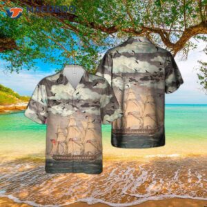 The U.s. Navy Uss Constitution Hawaiian Shirt