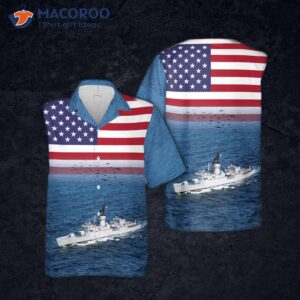 The U.s. Navy Uss Pharris (ff-1094) Hawaiian Shirt