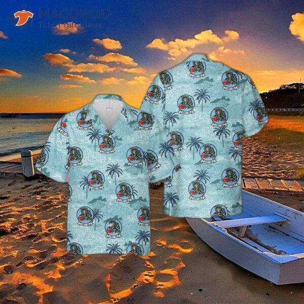 The U.s. Navy Vrc-50 Hawaiian Shirt