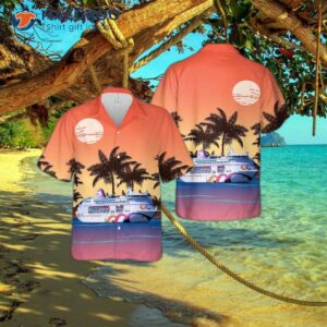 The Uk Ocean Village Cruise Line Hawaiian Shirt