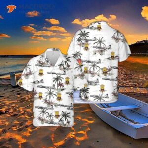 The United States Air Force 390th Bombardt Group (h) Boeing B-17 Flying Fortress “i’ll Be Around” Hawaiian Shirt