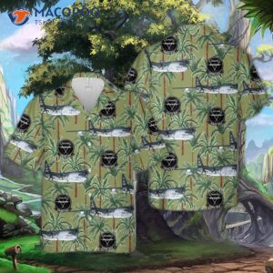 The United States Marine Corps Kc-130j Hercules Of Vmgr-352 “raiders” Hawaiian Shirt