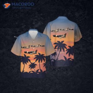 The Us Air Force Ohio National Guard 162d Tactical Fighter Squadron, 178th Group, Flying Ltv A-7d Corsair Ii, Wore Hawaiian Shirts.