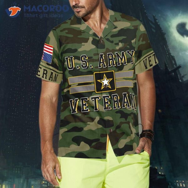 The Us Army Veteran’s Hawaiian Shirt.