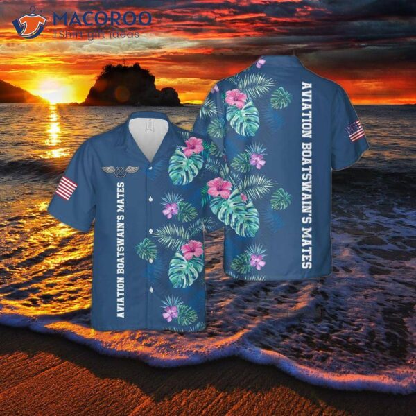The Us Navy Aviation Boatswain’s Mate’s Hawaiian Shirt