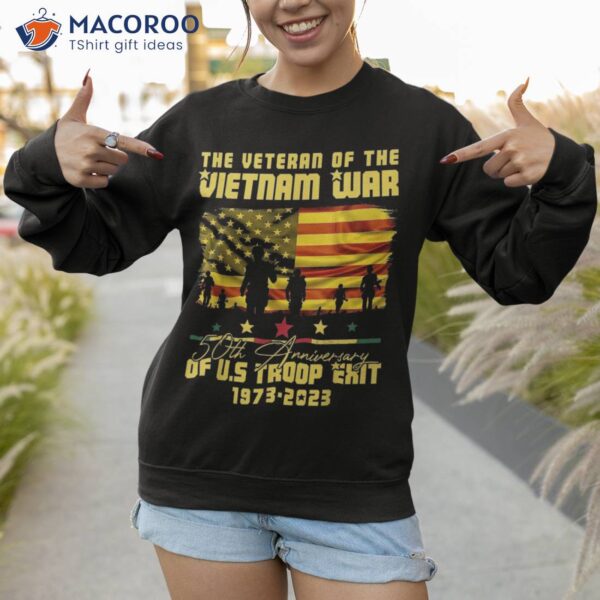 The Veteran Of Vietnam War 50th Anniversary Shirt