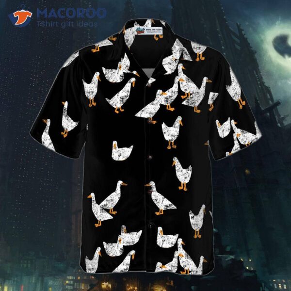 The Walking Ducks Hawaiian Shirt