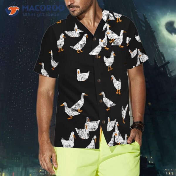 The Walking Ducks Hawaiian Shirt