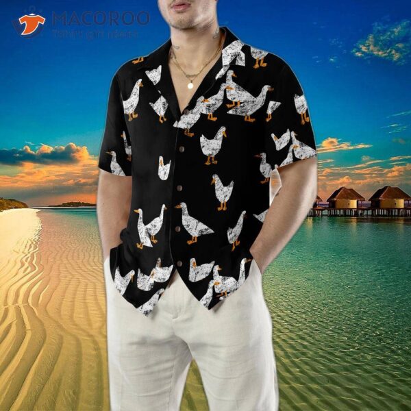 The Walking Ducks Hawaiian Shirt