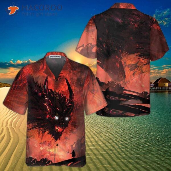 The War Dragon Hawaiian Shirt, Cool Shirt For