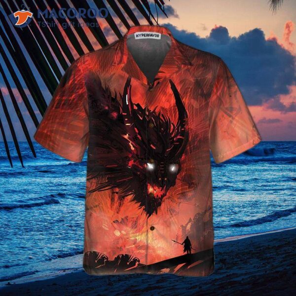 The War Dragon Hawaiian Shirt, Cool Shirt For