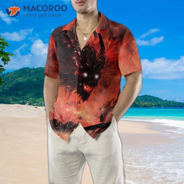 The War Dragon Hawaiian Shirt, Cool Shirt For