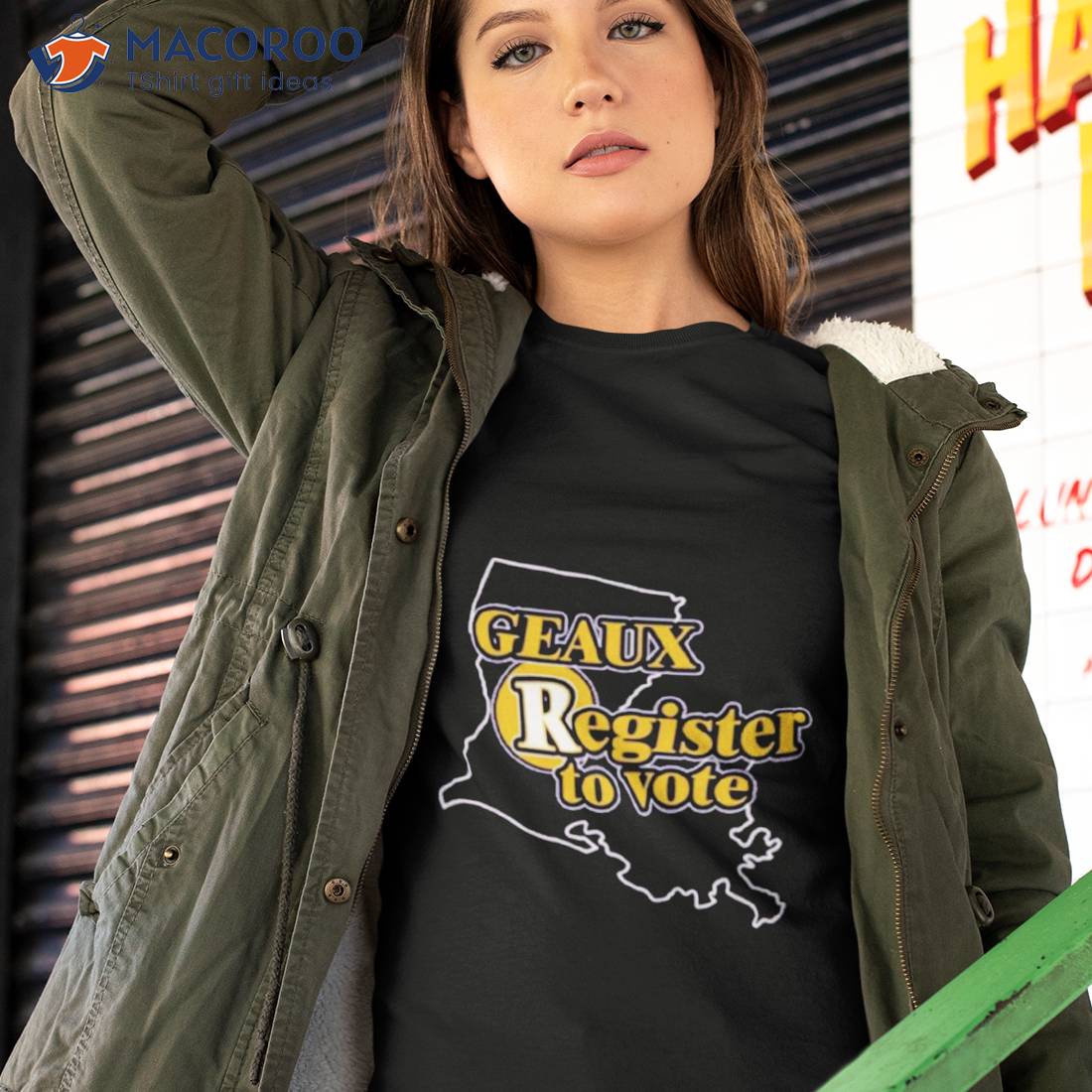 Thepersistence Geaux Register To Vote Shirt Thepersistence Geaux Register To Vote Shirt